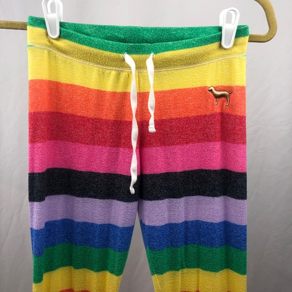 Victoria's Secret PINK Rainbow Sleep Bottom SOLD - Picture 10 of 15